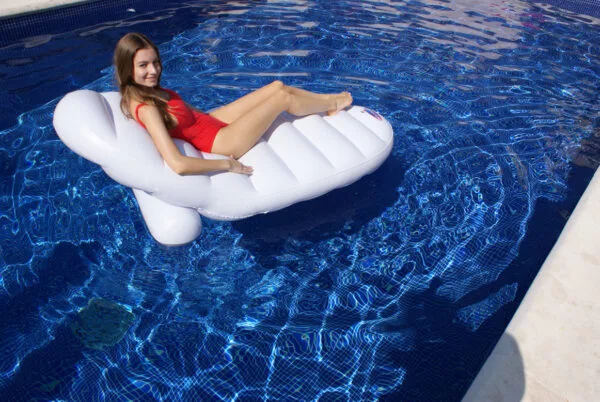 lounger blanc