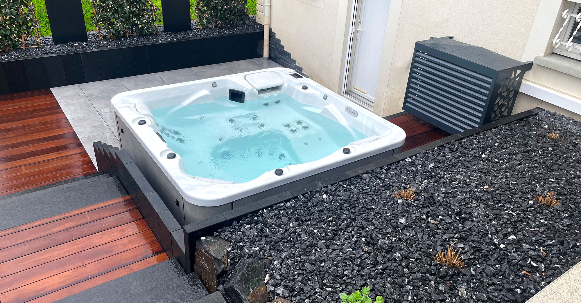 Spa OEWEO Privilège XL5 extérieur - Qualite Piscine